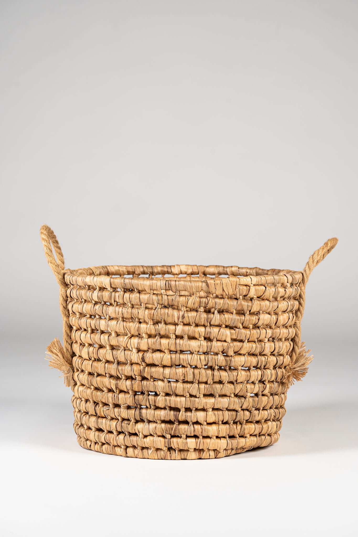 Chunky Water Hyacinth Basket