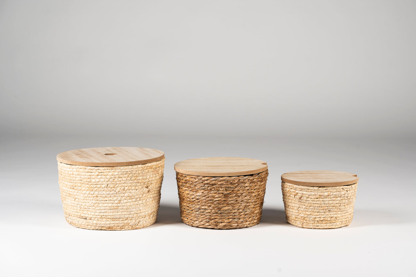 Trio storage pots