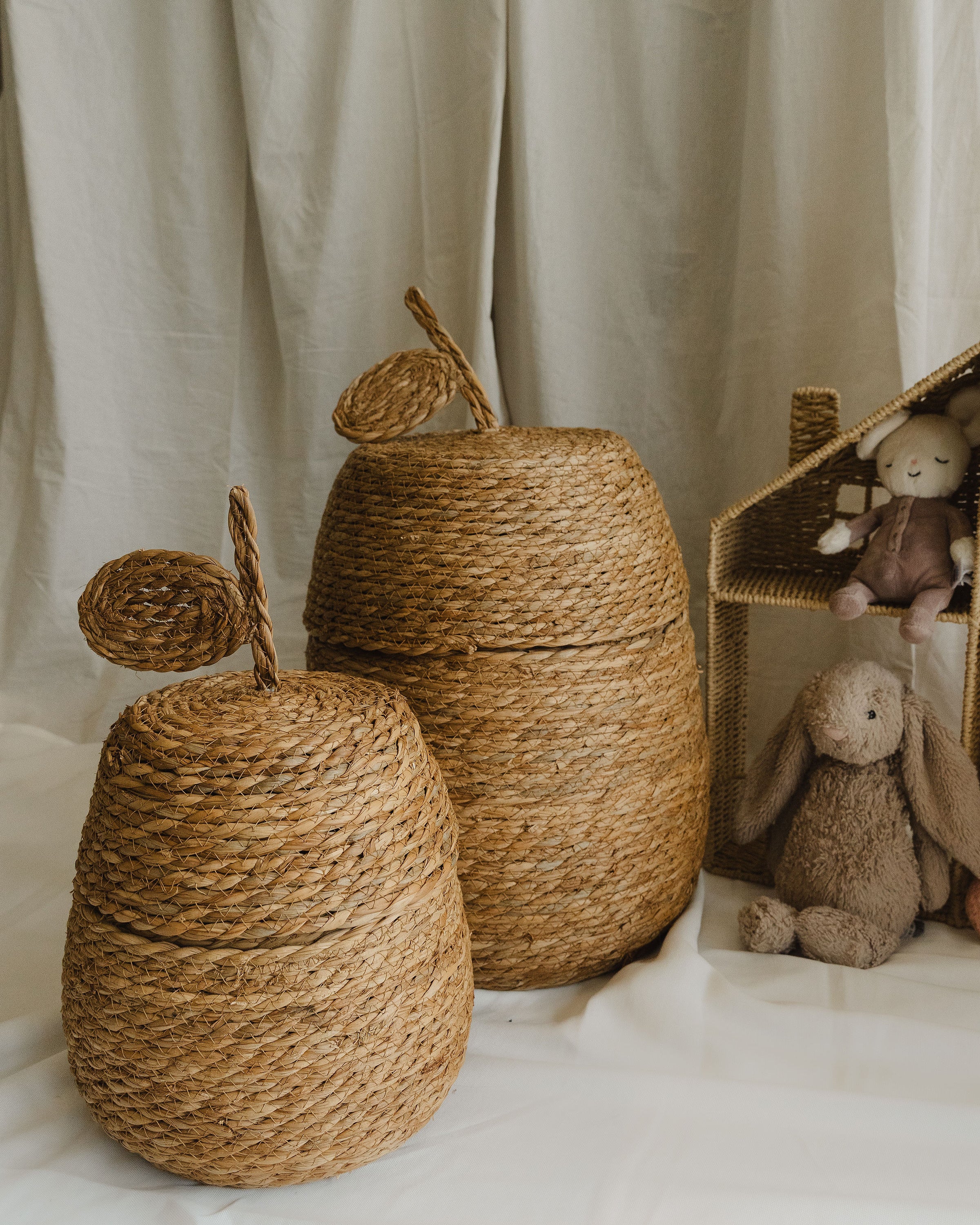 Pear Basket - Set of Two – Mude Home