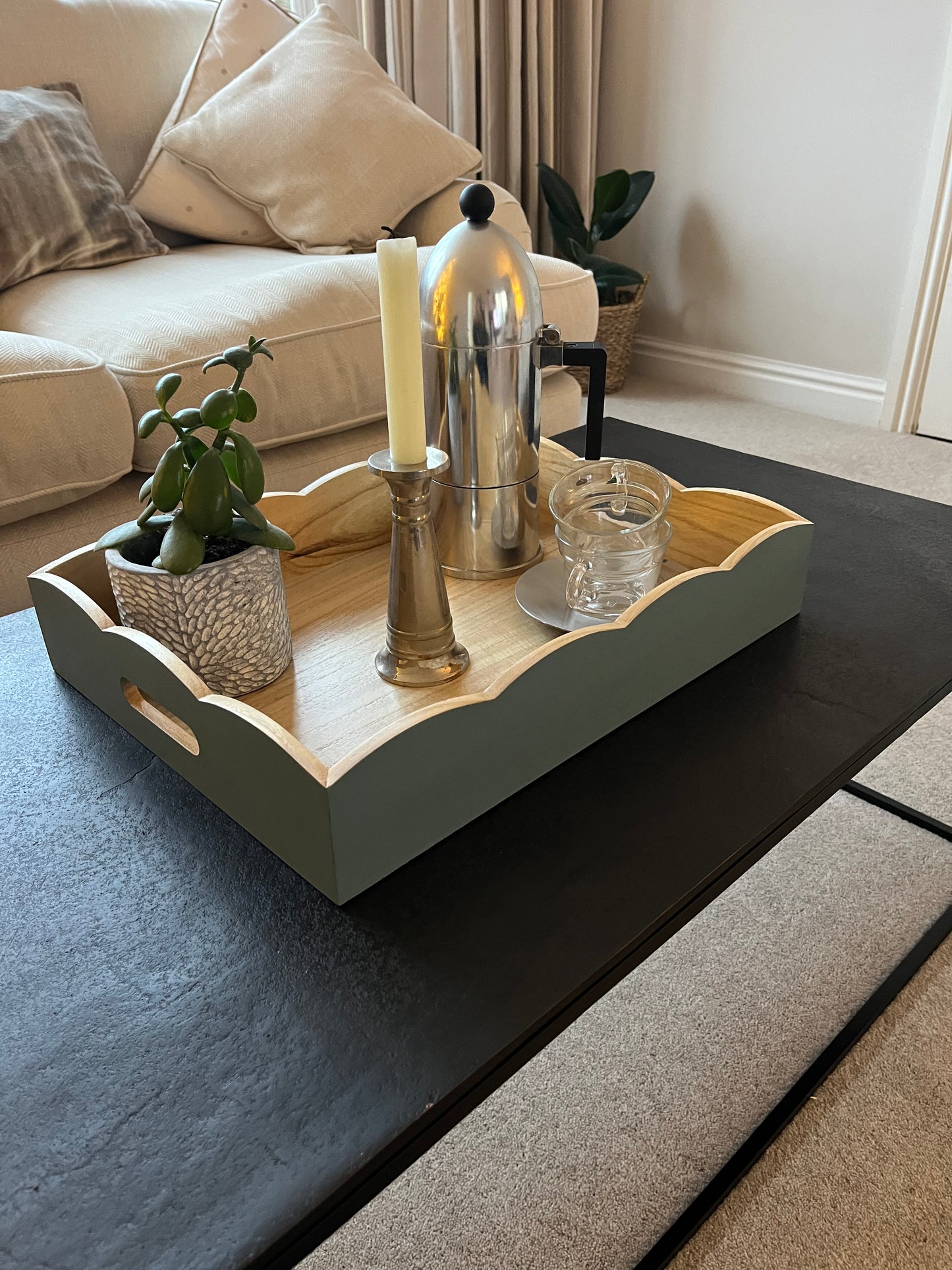 Rectangle Scallop Tray