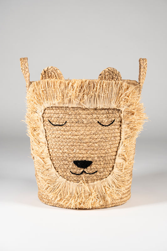 Large Lion Basket