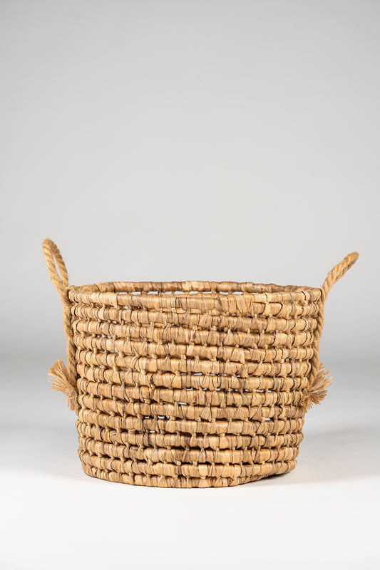 Chunky Water Hyacinth Basket