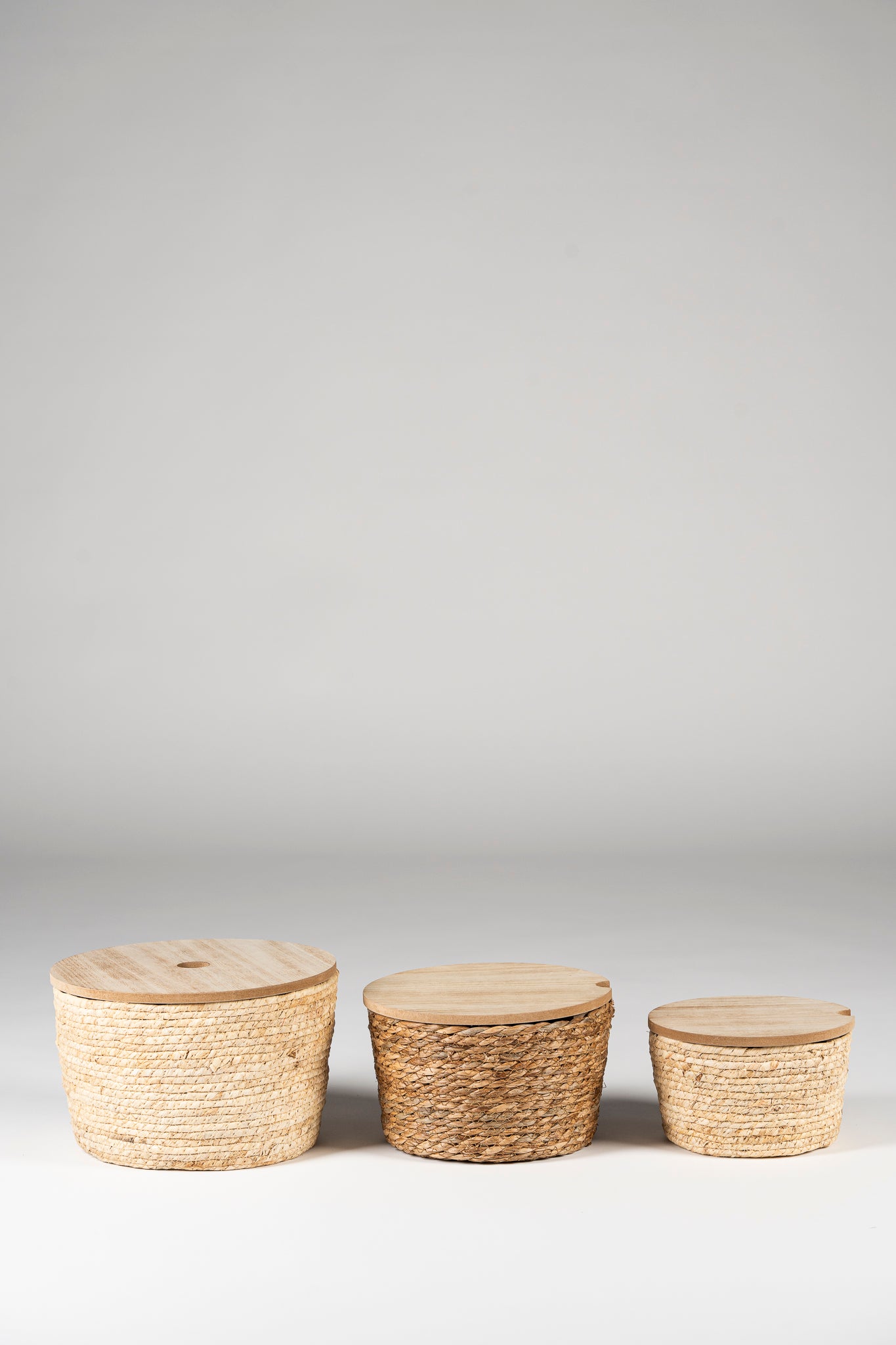 Trio storage pots