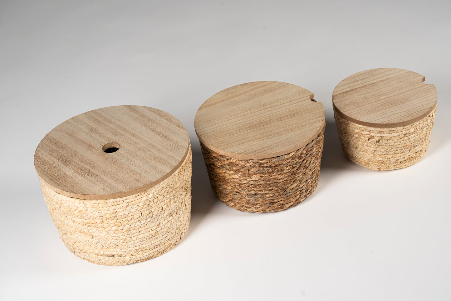 Trio storage pots